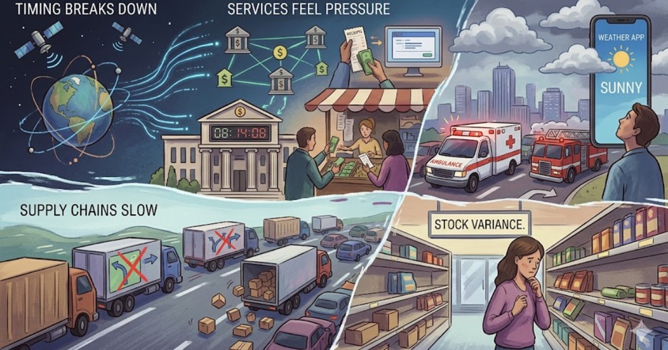 Systems are slowing down across multiple everyday services