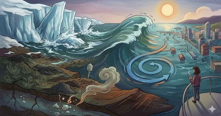 What If All the Ice on Earth Melted in Seven Days?