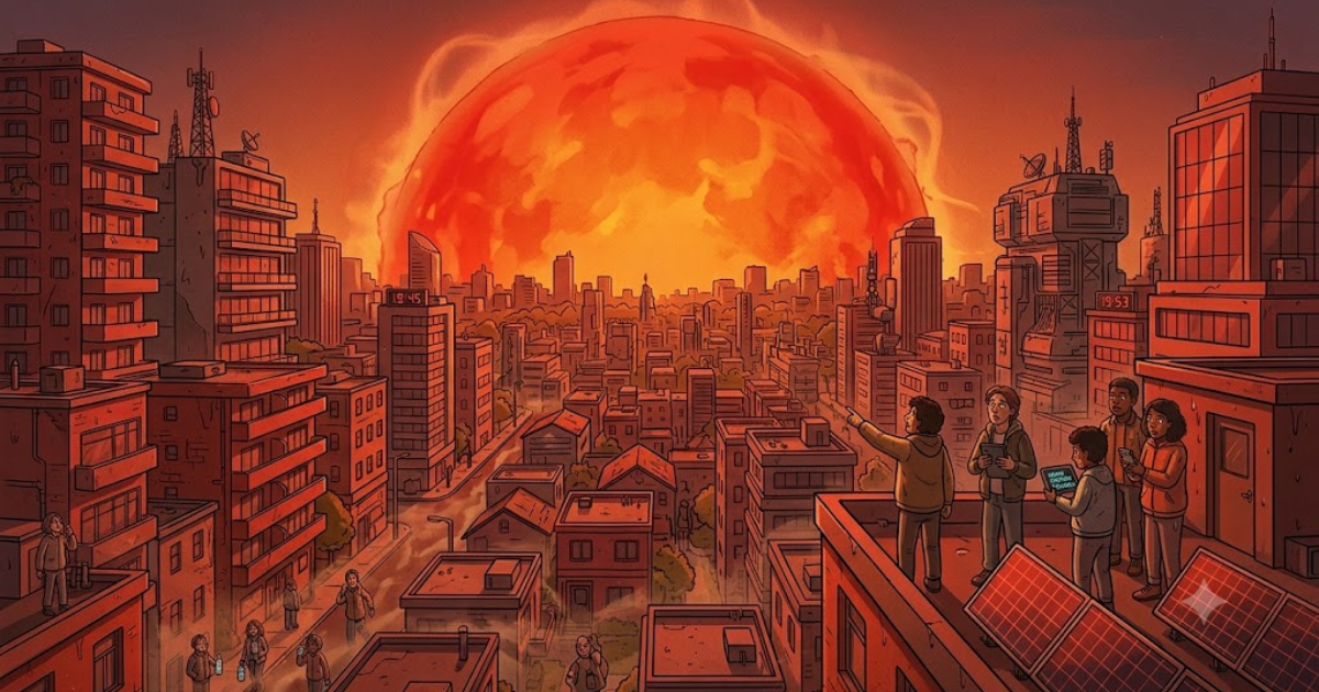 What If Our Sun Began Swelling into a Red Giant?