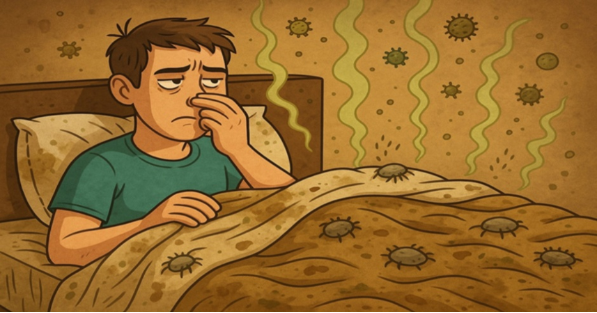 What Happens If You Never Change Your Bed Sheets?