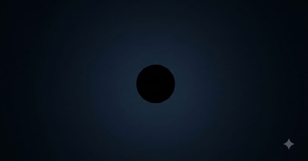 Dark Sun appearing dim in the sky
